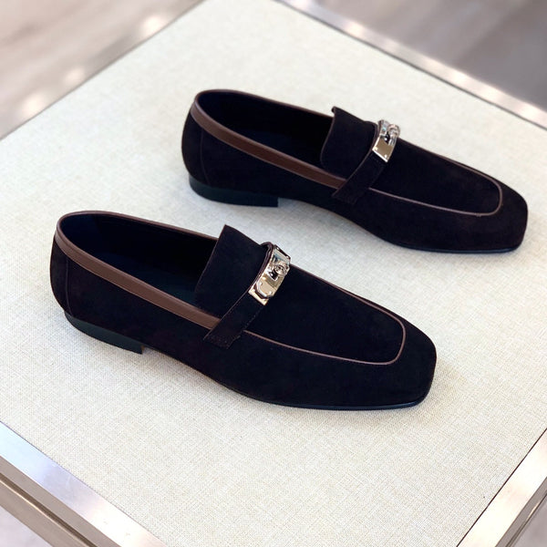 HM Men's Loafer Hickory Suede 539735