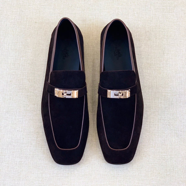 HM Men's Loafer Hickory Suede 539735