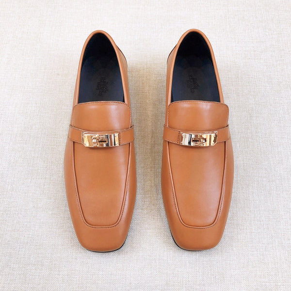 HM Men's Loafer Brown Calfskin 539737