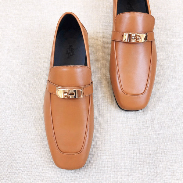 HM Men's Loafer Brown Calfskin 539737