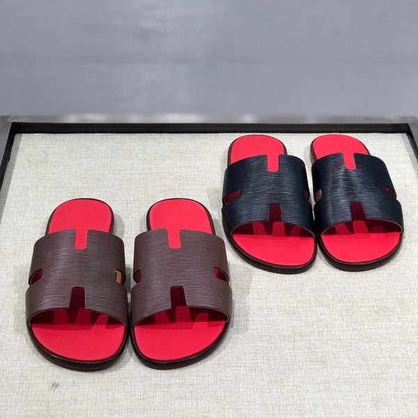 HM Men's Izmir Slide in pelle bovina 567134