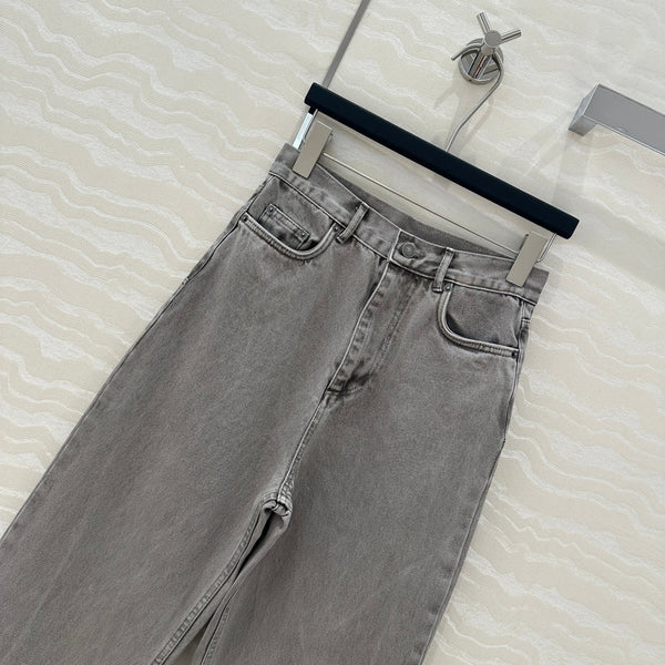 CD Straight Jeans Gray cotton