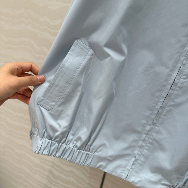 Prada Old Cadre Jacket Blue Cotton