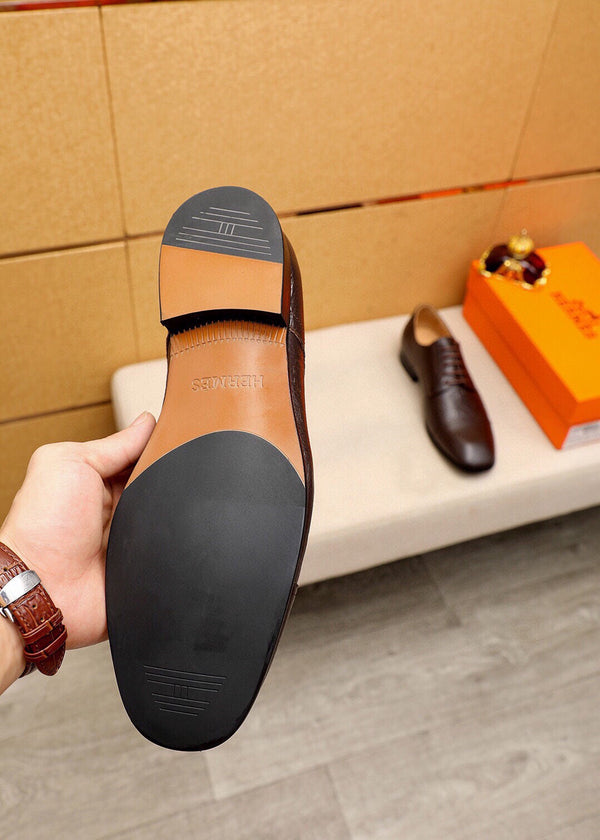 HM Men's Loafer Brown Cowhide 616501