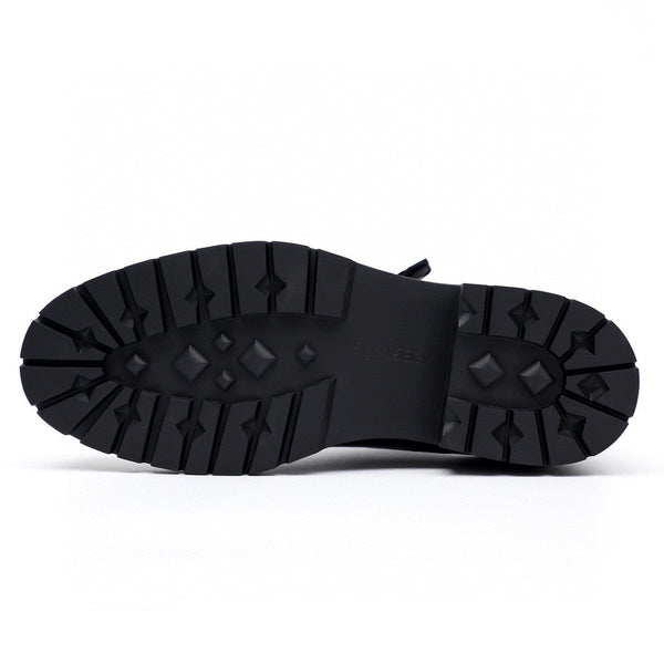 HM Men's Loafer Black Patent Leather 616538