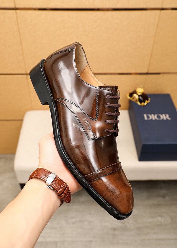 CD Derby Shoe Brown Patent Leather 638975
