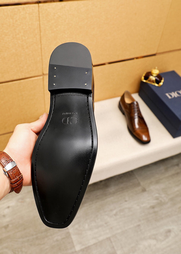 CD Derby Shoe Brown Patent Leather 638975