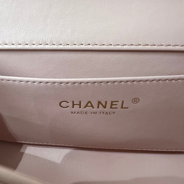 CC 25S Woc Pelle di vitello rosa Hardware dorato