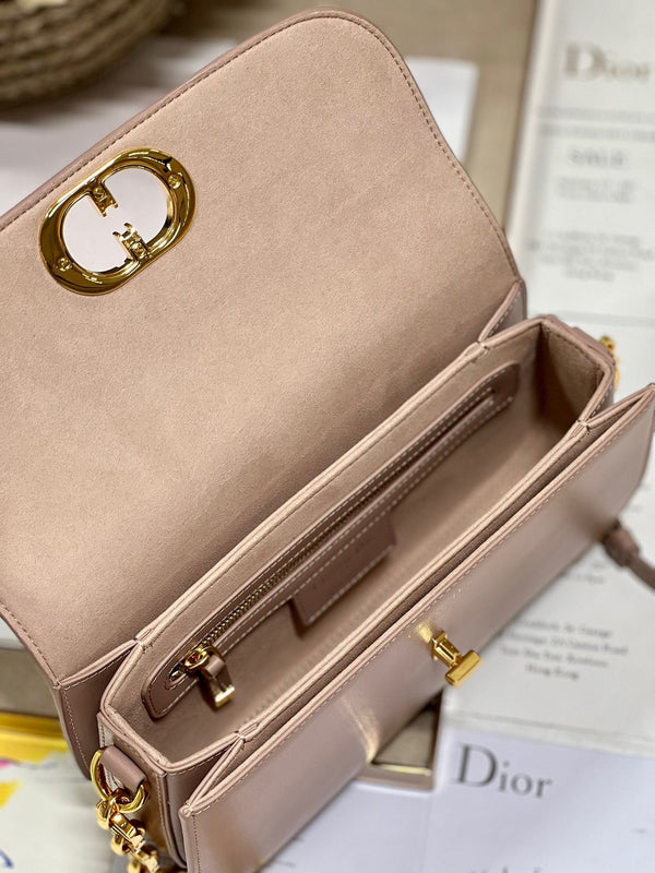 CD Montaigne Avenue Bag Pink Calfskin 336845