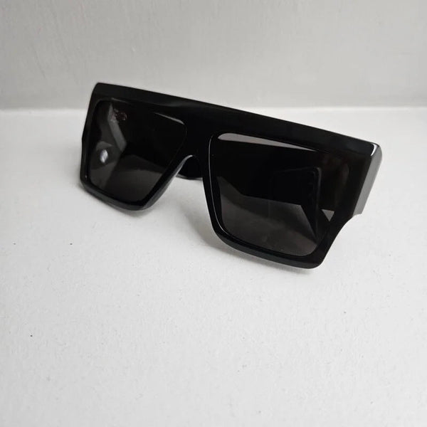 Lunettes de soleil Celine en acétate noir