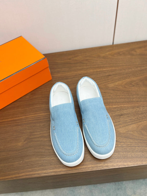 HM Men's 25 Kiddy Slip-on Blue Denim 671635