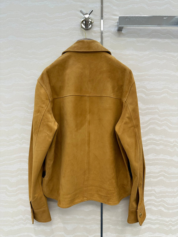 LP 25 Shirt Jacket Camel Suede 280856