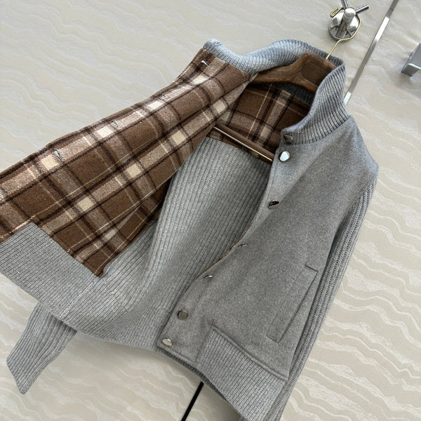 LP 25 Jacket Gray Wool Cashmere 282275