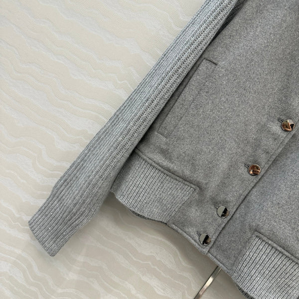 LP 25 Jacket Gray Wool Cashmere 282275