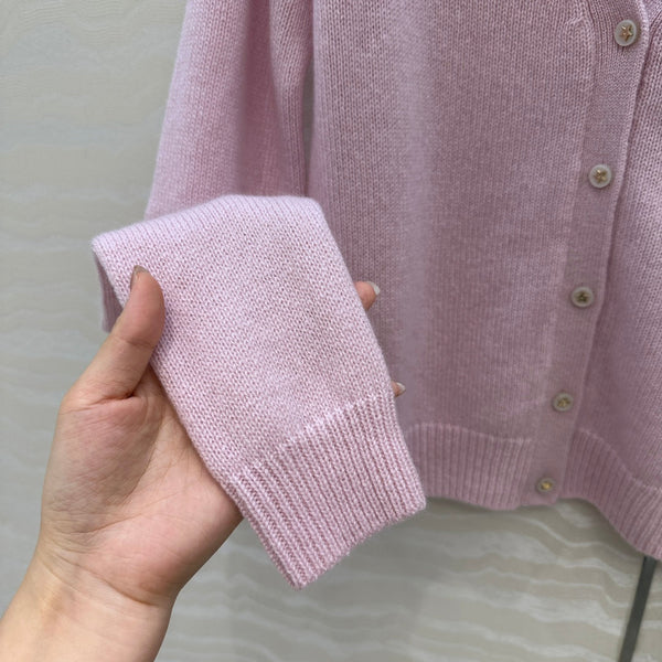 Dior 2025 Cardigan Pink Cashmere