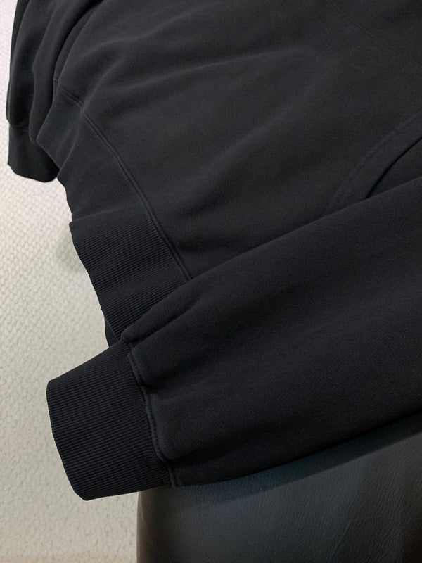 Balenciaga 25 Hoodie Black Cotton 0044