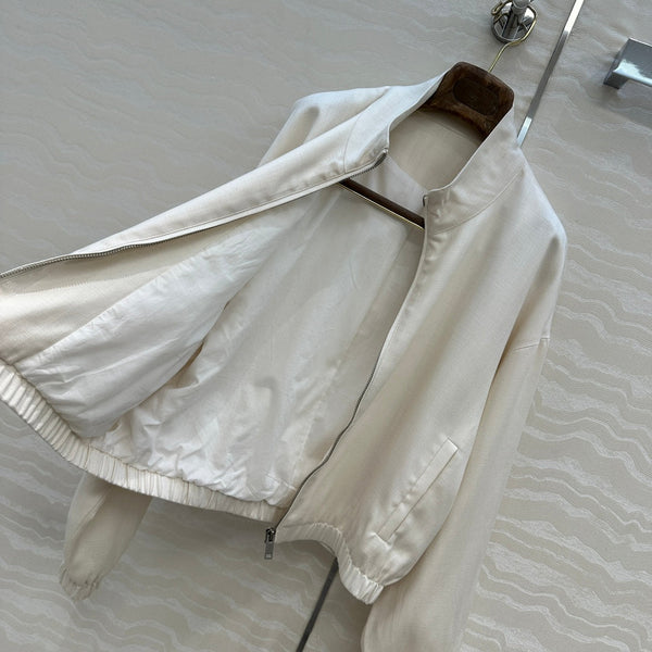 LP 25 Jacket White Tencel Linen 293149