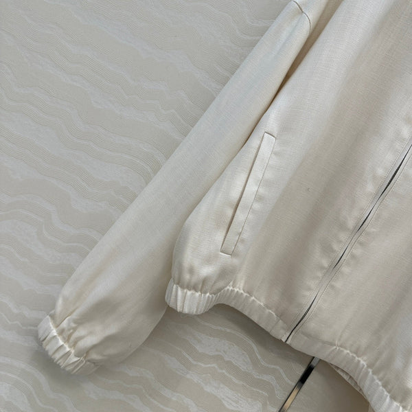 LP 25 Jacket White Tencel Linen 293149