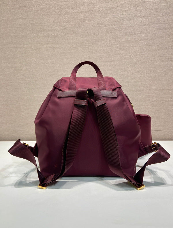PRA Backpack 32 burgundy nylon fabric 280832