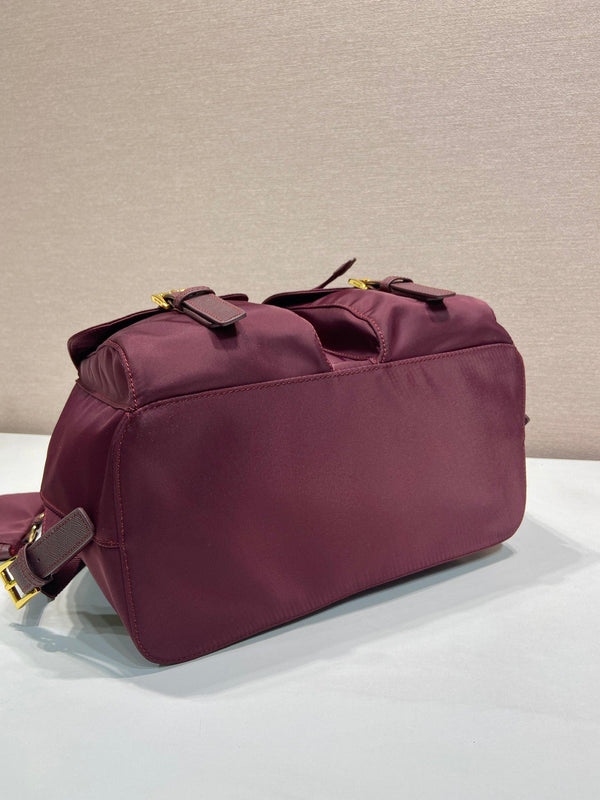 PRA Backpack 32 burgundy nylon fabric 280832