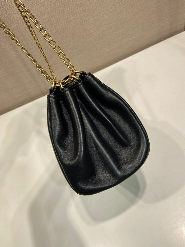 PRA Tumulte bag 24 black leather 280838