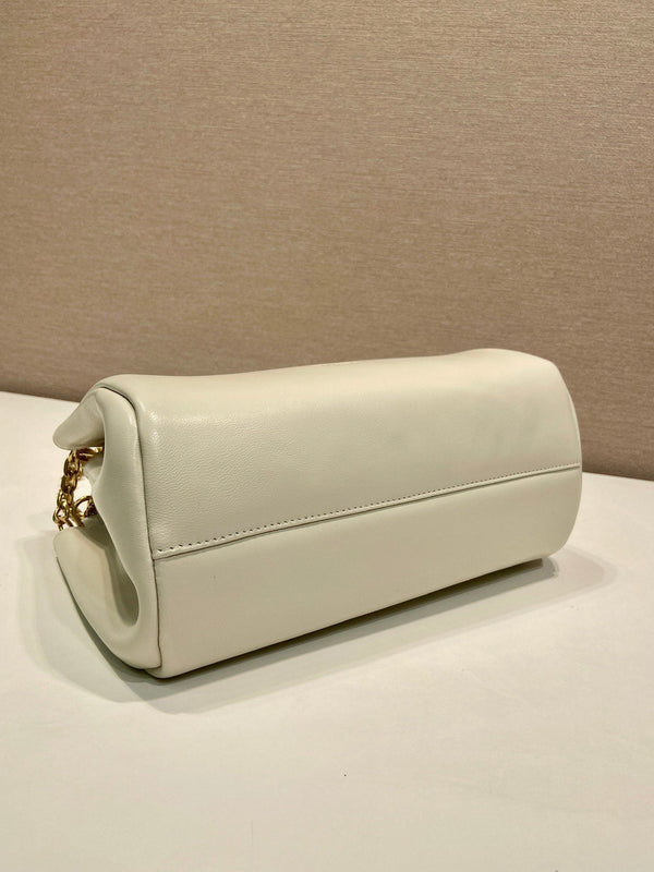 PRA Tumulte bag 24 white leather 280839