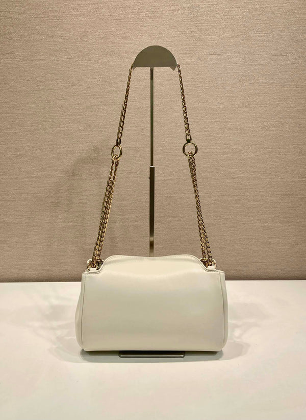 PRA Tumulte bag 24 white leather 280839