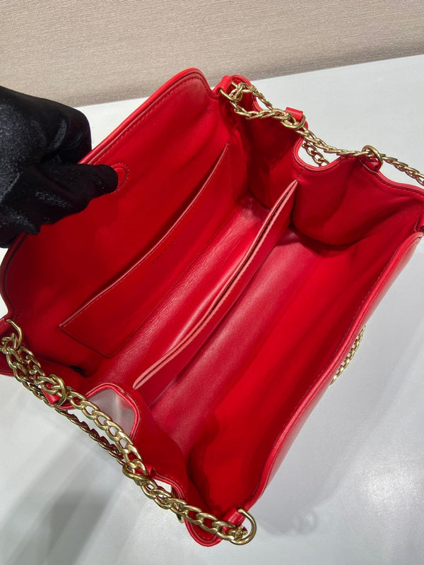 PRA Tumulte bag 24 red leather 280840