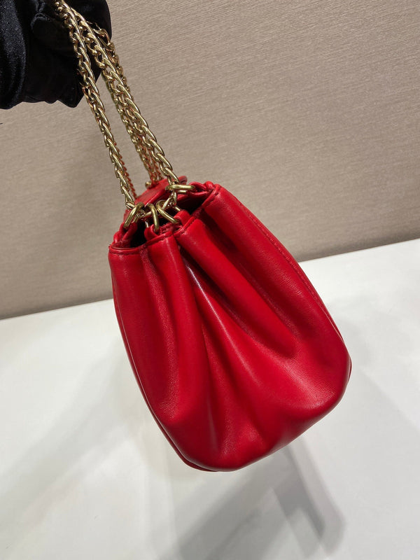 PRA Tumulte bag 24 red leather 280840