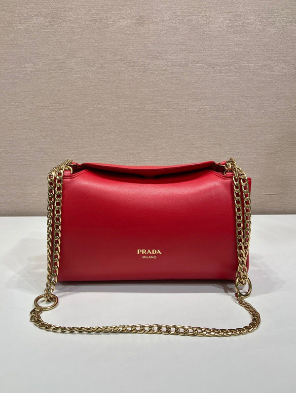 PRA Tumulte bag 24 red leather 280840