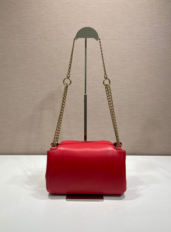 PRA Tumulte bag 24 red leather 280840