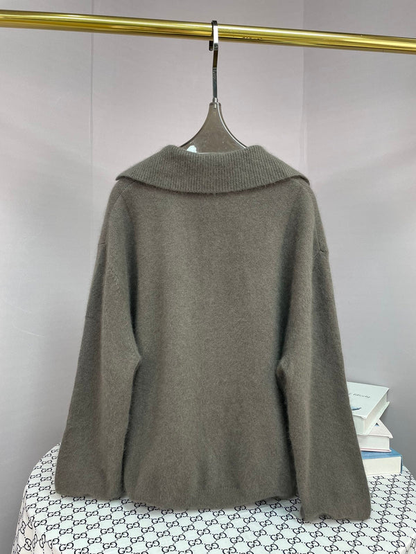 Pull en cachemire gris foncé Chanel 2025