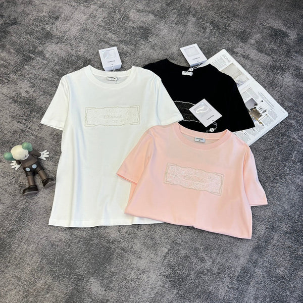 CC SS26 T-shirt Coupe Décontractée en Coton 350828