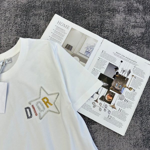 CD SS26 T-shirt en coton à manches courtes 350692