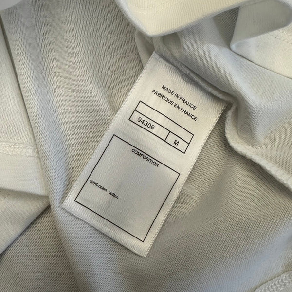 T-shirt CC Logo entrelacé SS26 en coton 350614