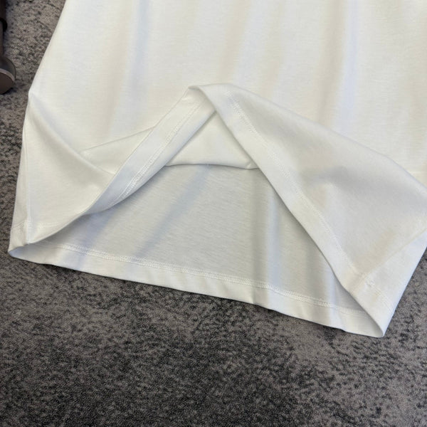 T-shirt CC Logo entrelacé SS26 en coton 350614