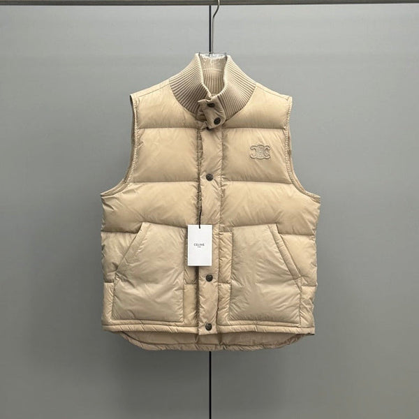 CE 2026 Knitted Collar Vest Nylon Down 427749