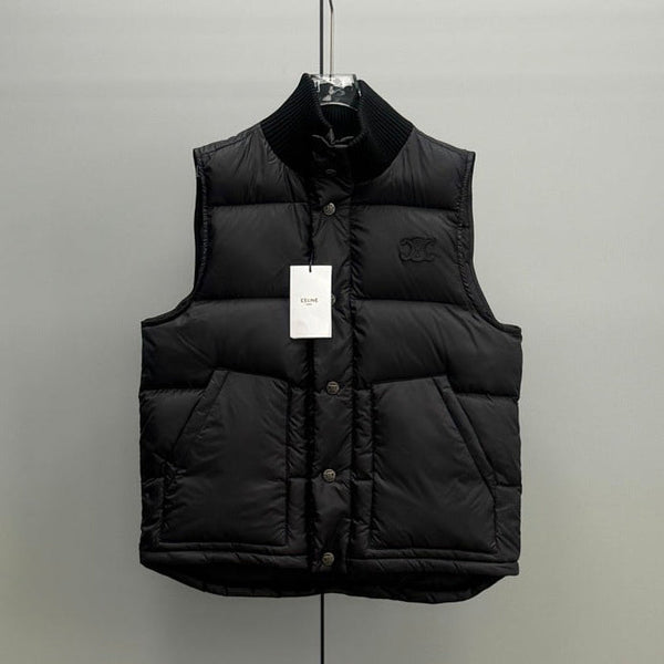 CE 2026 Knitted Collar Vest Nylon Down 427749