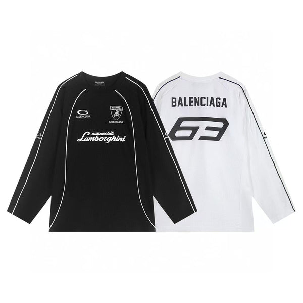 T-shirt Balenciaga Automobili Lamborghini Football Coton