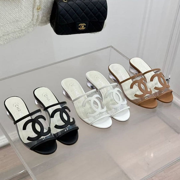 CC 25 Mule 3cm PVC Calfskin