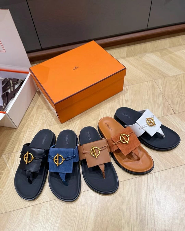 HM 25 Joyce Sandal Calfskin and Rubber 245695