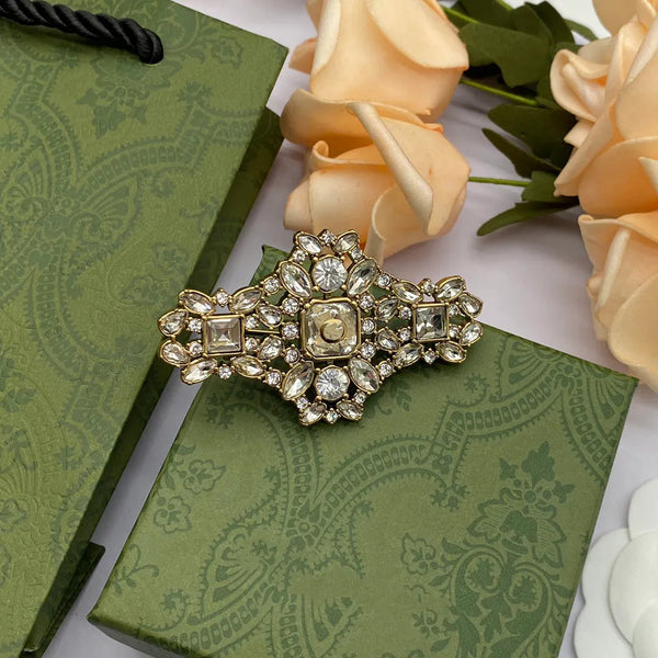 Gucci Brooch Gold 187268