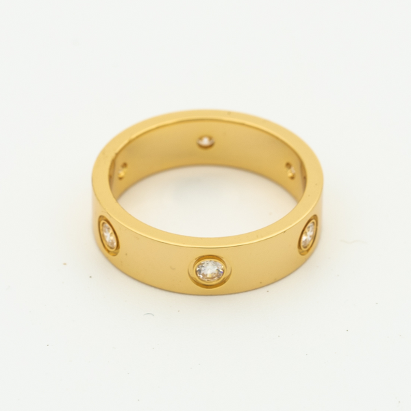 LOVE RING 5.5MM 6 DIAMONDS