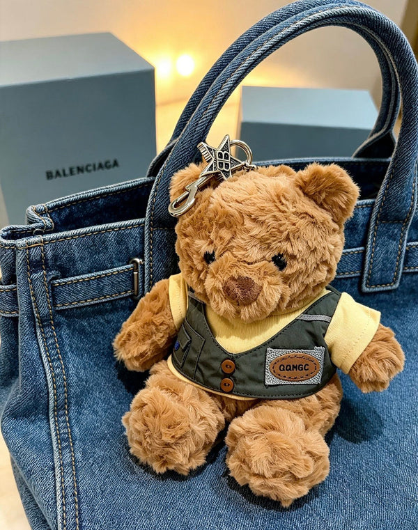 BLC Brown Plush Bear Charm