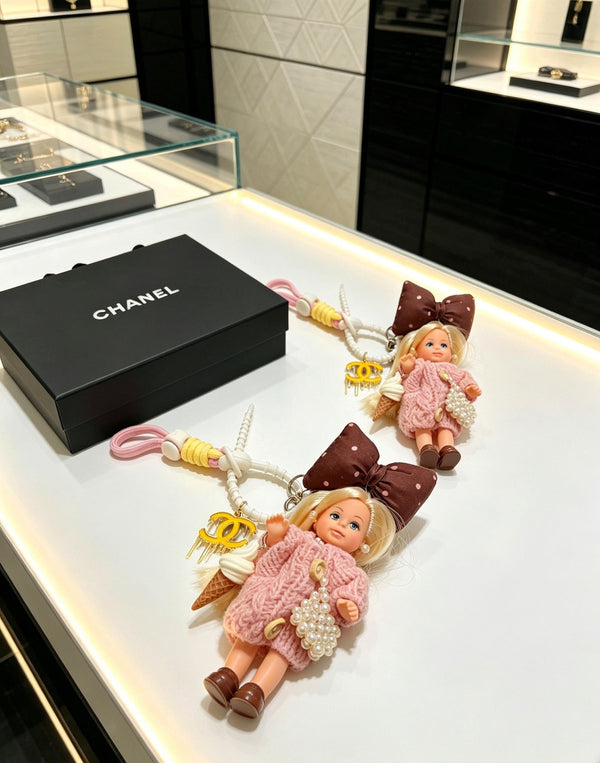 CC Pink Sweater Doll Charm
