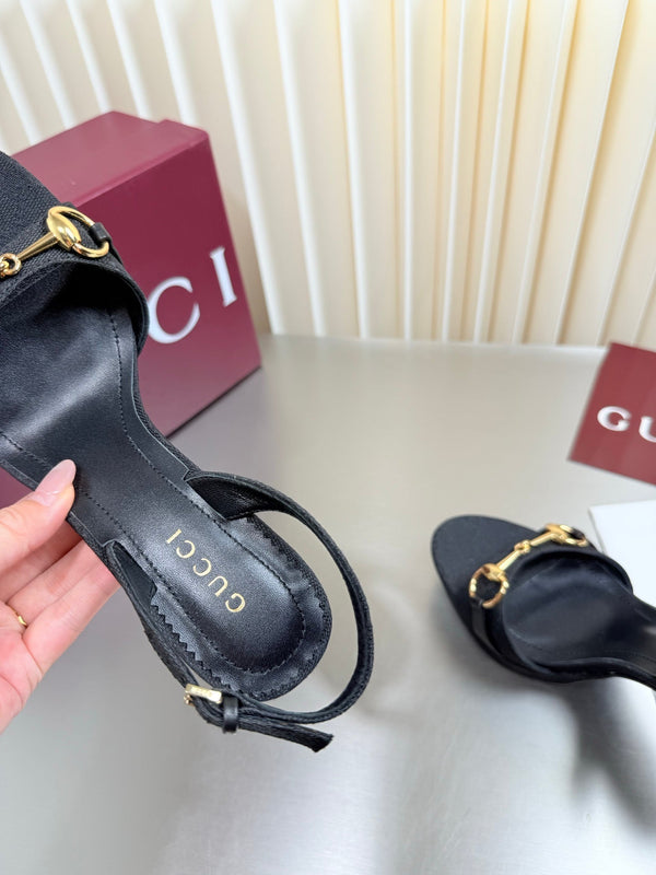 GG 26s Slingback Pump 10.5cm Canvas
