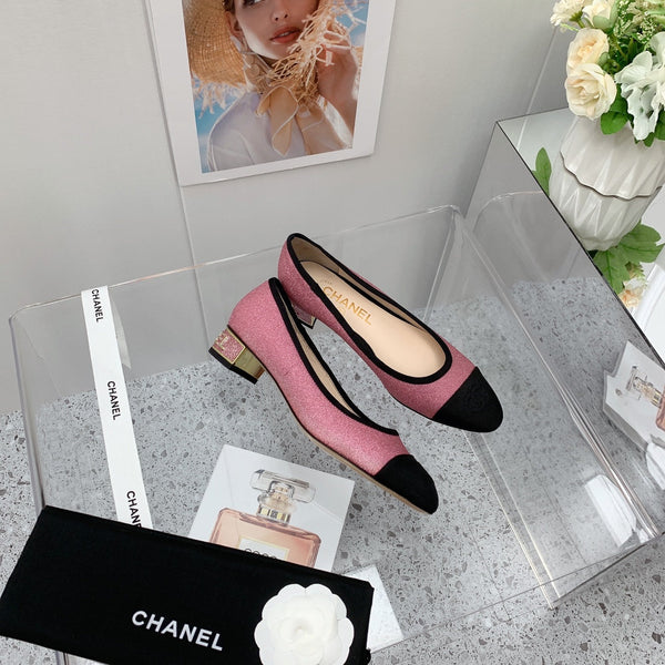 CC 2026 Pumps 30mm Glitter Fabric 162123
