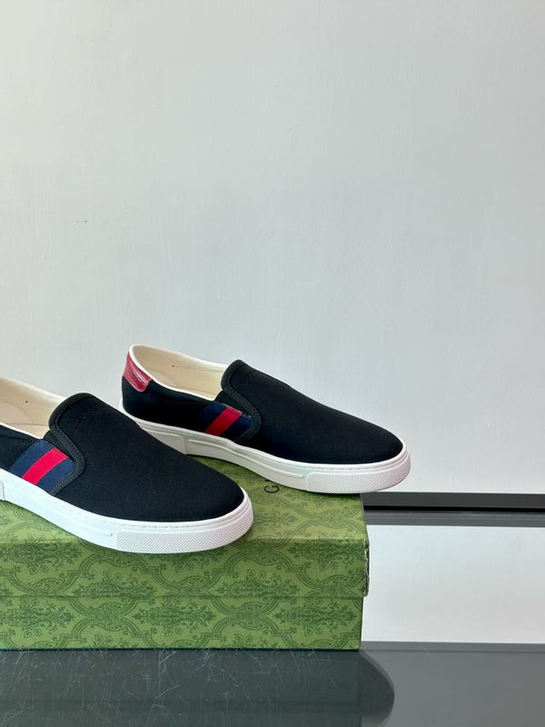 GG Men's Ace slip-on Sneaker Logo Embroidery