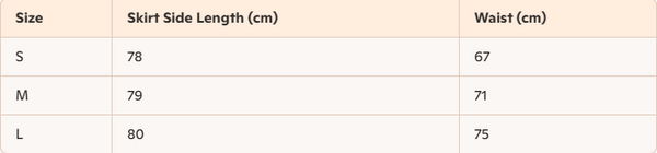 CD 25 Skirt Multicolor Cotton