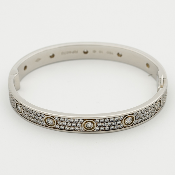 LOVE BRACELET 6.1MM FULL DIAMOND